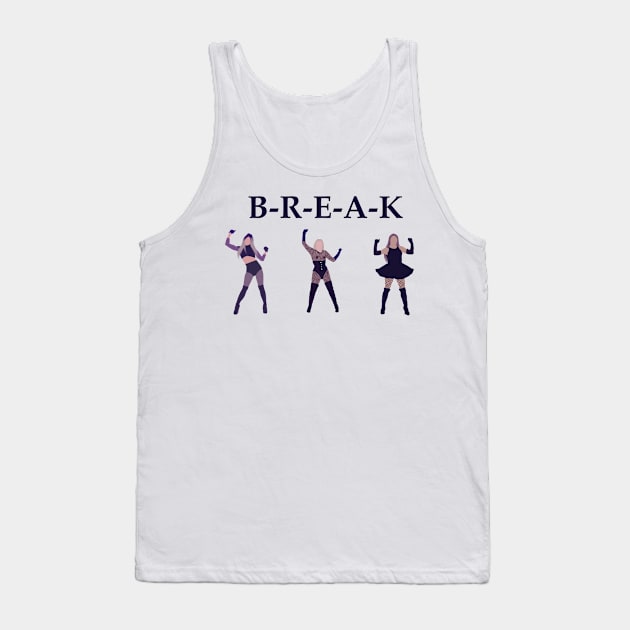 Break up Tank Top by ImSomethingElse